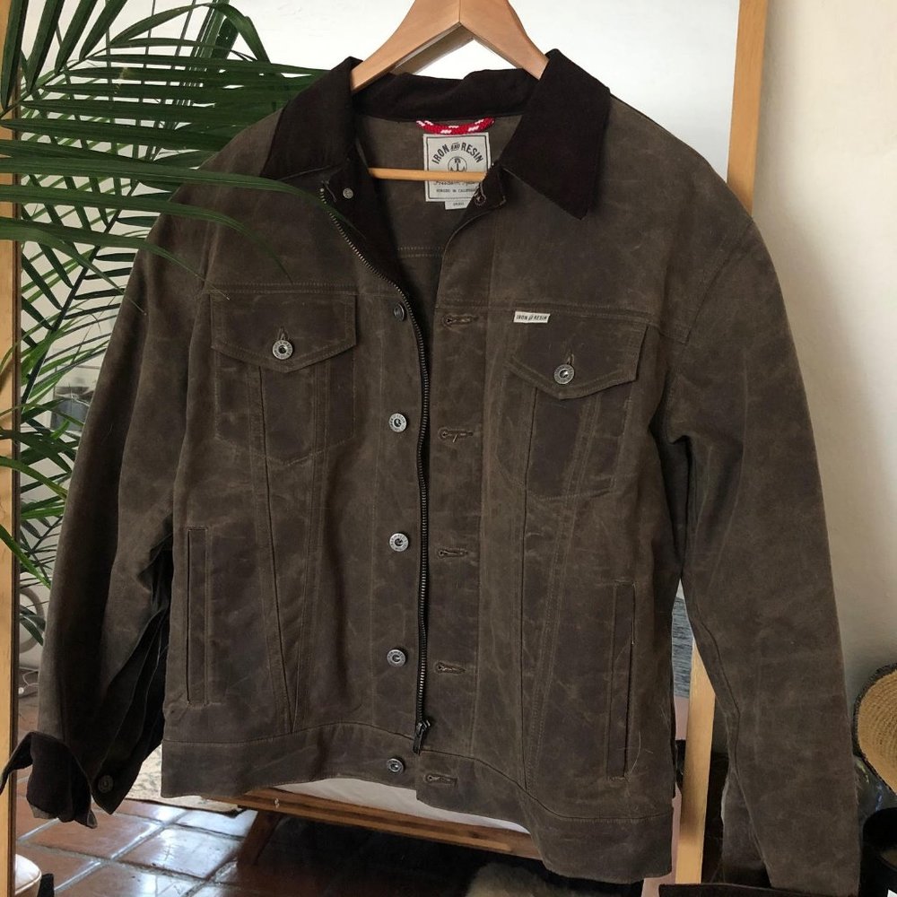 Iron and Resin Rambler jacket waxed cotton jacket